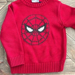 BabyGap Boys Spiderman sweater Size 4 Years